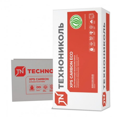 ТЕХНОНИКОЛЬ CARBON ECO 1180х580х30-L Плиты пенополистирольные экструзионные